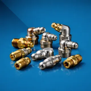 Graseras de Accesorios y piezas de acero