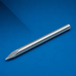 VARILLA PUNTA CINCEL GDO. 1018 GALVANIZADA DE 1" X 12"