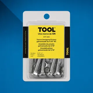 KIT 330 CLAVO S/CABEZA 3/4" C/150PZA