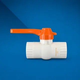 VALVULA DE ESF. O BOLA DE PVC ROSCADA DE 1/2